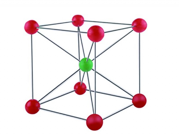 金属晶体结构模型